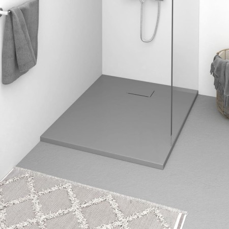 Plato de ducha SMC gris 100x80 cm de vidaXL, Platos de ducha - Ref: Foro24-148935, Precio: 170,53 €, Descuento: %