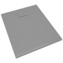 SMC gray shower tray 100x80 cm by vidaXL, Shower trays - Ref: Foro24-148935, Price: 170,53 €, Discount: %