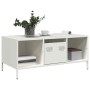 Mesa de centro acero laminado en frío blanco 101,5x50x43,5 cm | Foro24|Onlineshop| Casa, Jardín y Más Foro24.es