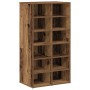 Mueble zapatero madera contrachapada madera vieja 54x34x100cm von , Schuhregale und Schuhorganisatoren - Ref: Foro24-855836, ...