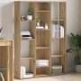 Divisor espacio/estantería aglomerado roble artesanal by , Room dividers - Ref: Foro24-855843, Price: 100,04 €, Discount: %