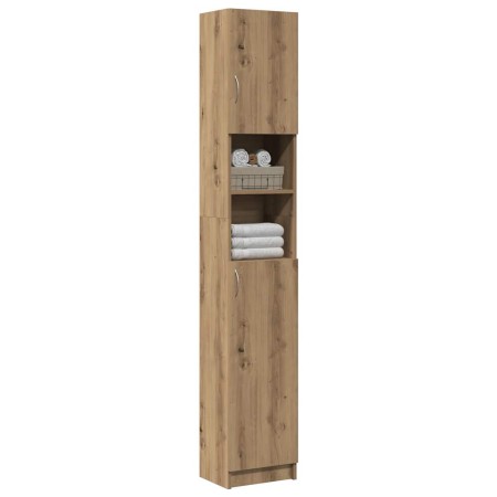 Armario de baño madera contrachapada roble artisan de , Muebles de baño - Ref: Foro24-856049, Precio: 88,26 €, Descuento: %