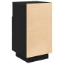 Mesilla de noche con 2 cajones negro 36x36x68 cm by , Nightstands - Ref: Foro24-858580, Price: 68,55 €, Discount: %