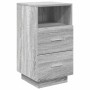 Mesillas de noche 2 uds con 2 cajones gris sonoma 36x36x68 cm de , Mesitas de noche - Ref: Foro24-858589, Precio: 116,24 €, D...