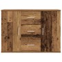 Aparador de madera de ingeniería envejecida 90x29,5x65 cm von , Sideboards - Ref: Foro24-855978, Preis: 101,36 €, Rabatt: %