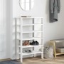 Mueble zapatero madera contrachapada blanco 61x32x105 cm von , Schuhregale und Schuhorganisatoren - Ref: Foro24-859860, Preis...