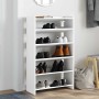 Mueble zapatero madera contrachapada blanco 60x25x100 cm von , Schuhregale und Schuhorganisatoren - Ref: Foro24-859869, Preis...