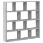 Estante cubo de pared 12 compartimentos madera gris sonoma von , Regale und Regale - Ref: Foro24-860009, Preis: 70,76 €, Raba...