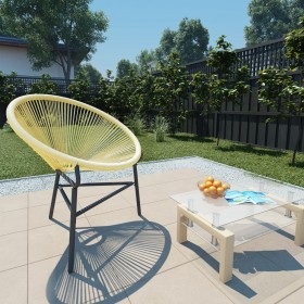 Acapulco round chair beige synthetic rattan by vidaXL, Garden chairs - Ref: Foro24-313139, Price: 67,99 €, Discount: %