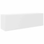 Mueble de pared de baño madera ingeniería blanco 100x25x30 cm by , bathroom vanities - Ref: Foro24-860094, Price: 59,79 €, Di...