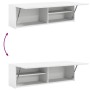 Mueble de pared de baño madera ingeniería blanco 100x25x30 cm by , bathroom vanities - Ref: Foro24-860094, Price: 59,79 €, Di...