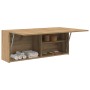 Mueble pared baño madera ingeniería roble artisan 100x25x40 cm de , Tocadores de baño - Ref: Foro24-860111, Precio: 69,66 €, ...