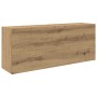 Mueble pared baño madera ingeniería roble artisan 100x25x40 cm de , Tocadores de baño - Ref: Foro24-860111, Precio: 69,66 €, ...