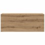 Mueble pared baño madera ingeniería roble artisan 100x25x40 cm de , Tocadores de baño - Ref: Foro24-860111, Precio: 69,66 €, ...