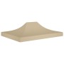 Beige party tent roof 4x3 m 270 g/m² by vidaXL, Covers for tents and gazebos - Ref: Foro24-315353, Price: 27,77 €, Discount: %