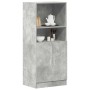 Mueble cocina madera ingeniería gris hormigón 57x41,5x131,5 cm by , Kitchen cabinets - Ref: Foro24-860124, Price: 98,59 €, Di...