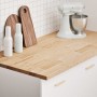 Encimera de cocina rectangular madera maciza roble | Foro24|Onlineshop| Casa, Jardín y Más Foro24.es