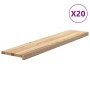 Peldaños escalera 20 uds sin tratar 120x30x2cm by , Stair mats - Ref: Foro24-3282952, Price: 988,39 €, Discount: %