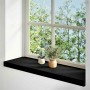 Alféizares de ventana 2 uds madera maciza roble marrón oscuro | Foro24|Onlineshop| Casa, Jardín y Más Foro24.es