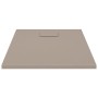 SMC brown shower tray 90x70 cm by vidaXL, Shower trays - Ref: Foro24-148923, Price: 146,08 €, Discount: %