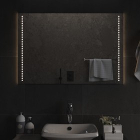 Espejo de baño con LED 90x60 cm de , Espejos - Ref: Foro24-151733, Precio: 69,08 €, Descuento: %