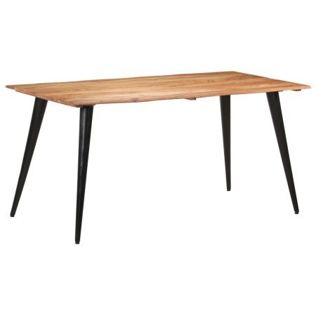 Mesa de comedor con bordes naturales madera acacia 160x80x75 cm | Foro24|Onlineshop| Casa, Jardín y Más Foro24.es