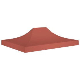 Marquee roof for celebrations terracotta color 4x3m 270g/m² by vidaXL, Covers for tents and gazebos - Ref: Foro24-315359, Pri...