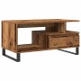 Mesa de centro madera ingeniería madera envejecida 90x49x45 cm by , Coffee table - Ref: Foro24-857454, Price: 88,97 €, Discou...