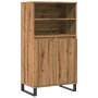 Aparador alto madera de ingeniería roble artisan 60x36x110 cm de , Aparadores - Ref: Foro24-857461, Precio: 110,86 €, Descuen...