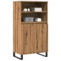 Aparador alto madera de ingeniería roble artisan 60x36x110 cm de , Aparadores - Ref: Foro24-857461, Precio: 110,86 €, Descuen...