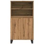 Aparador alto madera de ingeniería roble artisan 60x36x110 cm de , Aparadores - Ref: Foro24-857461, Precio: 110,86 €, Descuen...