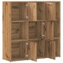 Estantería de madera de ingeniería roble artisan 90x28x90 cm de , Librerías y estanterías - Ref: Foro24-856059, Precio: 100,8...