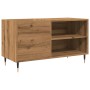 Mueble discos madera de ingeniería roble artisan 84,5x38x48 cm von , Schränke und Lagerung - Ref: Foro24-857241, Preis: 73,12...