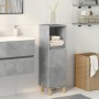 Armario de baño madera contrachapada gris hormigón 30x30x100 cm von , Badezimmermöbel - Ref: Foro24-857107, Preis: 47,00 €, R...