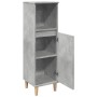 Armario de baño madera contrachapada gris hormigón 30x30x100 cm de , Muebles de baño - Ref: Foro24-857107, Precio: 47,00 €, D...