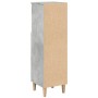 Armario de baño madera contrachapada gris hormigón 30x30x100 cm de , Muebles de baño - Ref: Foro24-857107, Precio: 47,00 €, D...