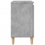 Mueble de lavabo madera contrachapada gris hormigón 58x33x60cm de , Tocadores de baño - Ref: Foro24-857113, Precio: 45,11 €, ...