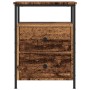 Mesitas de noche 2 uds madera ingeniería envejecida 44x45x60 cm by , Nightstands - Ref: Foro24-857255, Price: 124,63 €, Disco...