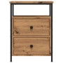 Mesitas noche 2 uds madera ingeniería roble artisan 44x45x60 cm de , Mesitas de noche - Ref: Foro24-857257, Precio: 124,63 €,...