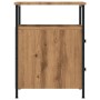 Mesitas noche 2 uds madera ingeniería roble artisan 44x45x60 cm de , Mesitas de noche - Ref: Foro24-857257, Precio: 124,63 €,...