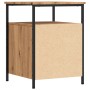 Mesitas noche 2 uds madera ingeniería roble artisan 44x45x60 cm by , Nightstands - Ref: Foro24-857257, Price: 124,63 €, Disco...