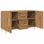 Aparador de madera de ingeniería roble artisan 100x36x60 cm de , Aparadores - Ref: Foro24-857319, Precio: 113,04 €, Descuento: %