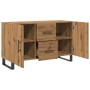 Aparador de madera de ingeniería roble artisan 100x36x60 cm de , Aparadores - Ref: Foro24-857325, Precio: 122,20 €, Descuento: %