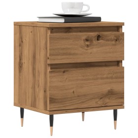 Mesitas de noche 2 uds madera roble artisian 40x35x50 cm von , Nachttische - Ref: Foro24-857399, Preis: 100,31 €, Rabatt: %