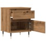 Mesitas de noche 2 uds madera roble artisian 40x35x50 cm by , Nightstands - Ref: Foro24-857399, Price: 100,31 €, Discount: %