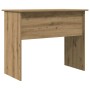 Escritorio de madera de ingeniería roble artisan 90x50x74 cm de , Escritorios - Ref: Foro24-855977, Precio: 67,38 €, Descuent...