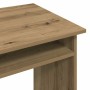 Escritorio de madera de ingeniería roble artisan 90x50x74 cm von , Schreibtische - Ref: Foro24-855977, Preis: 67,38 €, Rabatt: %