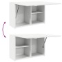 Mueble de pared de baño madera ingeniería blanco 60x25x40 cm de , Tocadores de baño - Ref: Foro24-860067, Precio: 51,41 €, De...