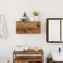 Mueble de pared baño madera ingeniería envejecida 60x25x30 cm by , bathroom vanities - Ref: Foro24-860065, Price: 45,00 €, Di...