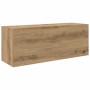 Mueble de pared baño madera ingeniería roble artisan 80x25x30cm de , Tocadores de baño - Ref: Foro24-860084, Precio: 52,13 €,...